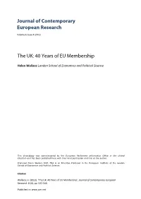 40 Years of EU Membership