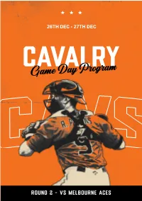 Game Day Program