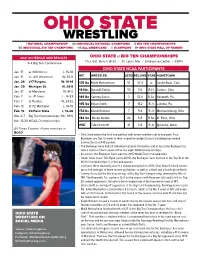 OSU Match Notes at NCAA Championship 3-18-21.Indd