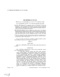 Securities Act of 1933.Xml