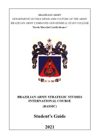 Student's Guide 2021