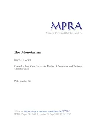 The Monetarism