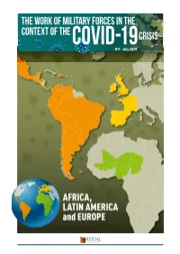 The Work of Military Forces in the Context of the Crisis