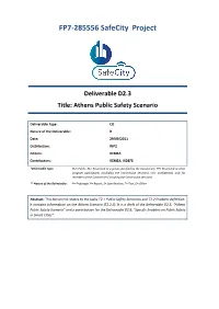 FP7-285556 Safecity Project