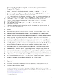 Global Standardization and Local Complexity. a Case Study of an Aquaculture System in 1 Pampanga Delta, Philippines. 2 3 4 5
