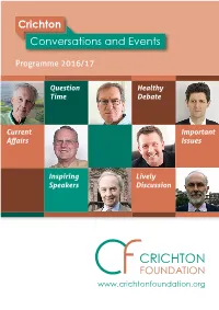 2017 Programme