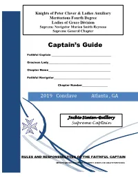 Captain's Guide