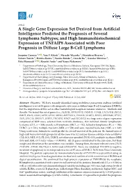 A Single Gene Expression Set Derived from Artificial