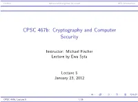 Advanced Encryption Standard AES Alternatives