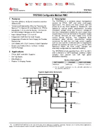 TPS75003 Configurable Multi-Rail PMIC Datasheet (Rev. J)