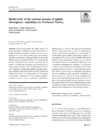 Biodiversity of the Natural Enemies of Aphids (Hemiptera: Aphididae) in Northwest Turkey