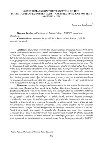 70 Some Remarks on the Transition of the Boian