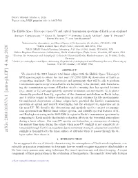 Arxiv:2008.01837V1 [Astro-Ph.EP] 4 Aug 2020 Sunlight Is Transmitted to the Lunar Surface at Altitudes Where It Passes Through the O3 Layer Rather Than Above It