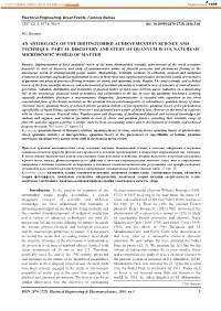 Discovery and Study of Quantum-Wave Nature of Microscopic World of Matter