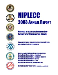 Niplecc 2003 Annual Report