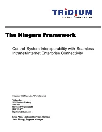 The Niagara Framework