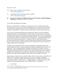 Yale Yechiel N. Robinson, Patent Attorney Email: Yrobinso@Gmail.Com