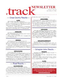 NEWSLETTER Volume 5, No