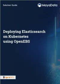 Solution Deploying Elasticsearch on Kubernetes Using