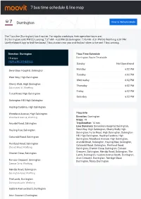 7 Bus Time Schedule & Line Route