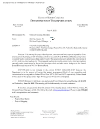 Department of Transportation