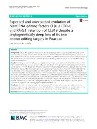 Expected and Unexpected Evolution of Plant