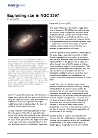 Exploding Star in NGC 2397 31 March 2008