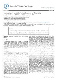 Loxoscelism: Proposal of a New Protocol for Treatment