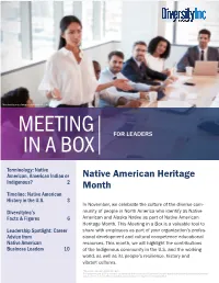 Meeting in A