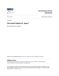 The Current Volume 23 : Issue 7