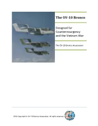 The OV-10 Bronco