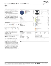Vanguard® 500 Index Fund - Admiral™ Shares 06-30-21