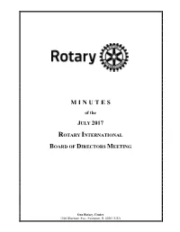 Board Minutes