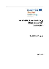 NANOSTAR Methodology Documentation Release 1.0Rc2