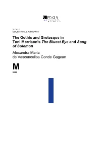 The Bluest Eye and Song of Solomon