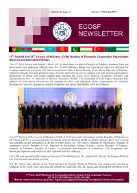 Ecosf Newsletter