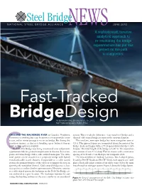 Fast-Tracked Bridge Design