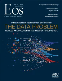 The Data Problem. We Need an Evolution in Technology to Get Us Out