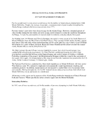 1987 Mountaineering Summary