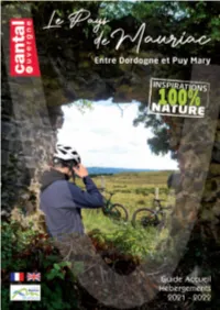 Guide Accueil Hebergements 2