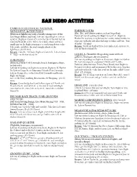 San Diego Activities.Pdf