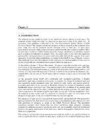 Chapter 5: Open Space