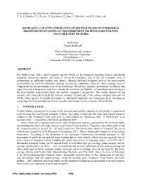 Increasing Capacity Utilization of Shuttle Trains in Intermodal Transport by Investing in Transshipment Technologies for Non- Cranable Semi-Trailers