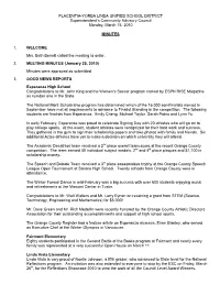 SCAC Minutes