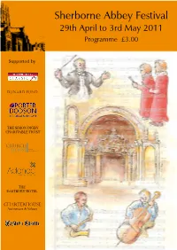 2011 Programme £3.00