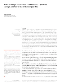 Aelia Capitolina’ Through a Review of the Archaeological Data
