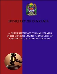 Judiciary of Tanzania