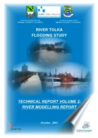 River Tolka Flooding Study Technical Report Volume 2