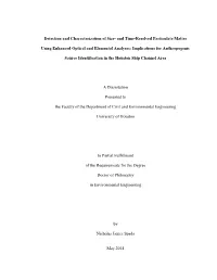 Detection and Characterization of Size- and Time-Resolved Particulate Matter