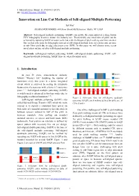Innovation on Line Cut Methods of Self-Aligned Multiple Patterning